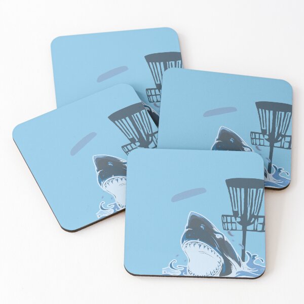 Item preview, Disc Golf Basket Watch Out For Sharks designed and sold by teenugs.