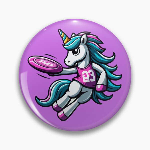 Item preview, Unicorn Playing Ultimate Frisbee designed and sold by McThingummy.