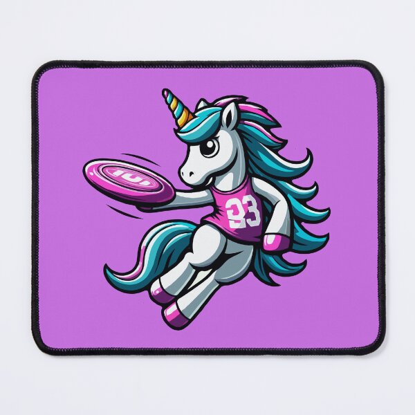 Item preview, Unicorn Playing Ultimate Frisbee designed and sold by McThingummy.