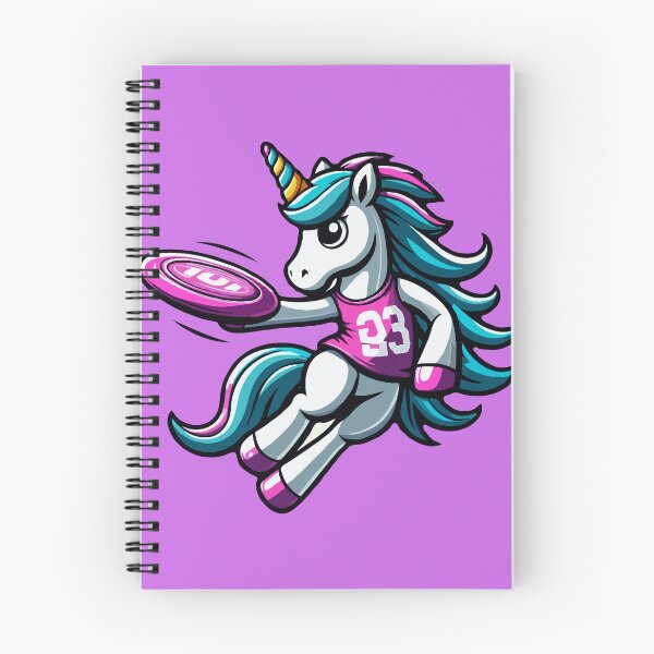 Aperçu de l'œuvre Licorne jouant à l'Ultimate Frisbee créée et vendue par McThingummy.