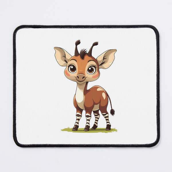Item preview, Cartoon Illustration Of Okapi designed and sold by DomTeesHaven.