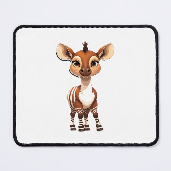 Item preview, Cartoon Illustration Of Okapi designed and sold by DomTeesHaven.