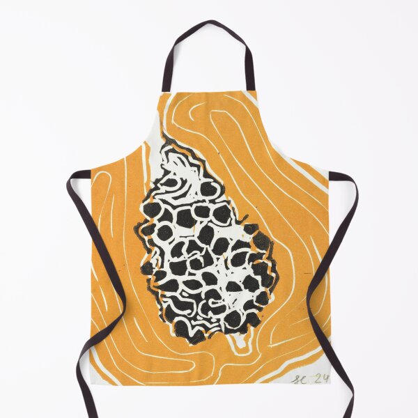 Item preview, Graphic of a halved papaya designed and sold by SusanneEfkenDesign.