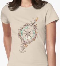 Bon Voyage Women's Fitted T-Shirt