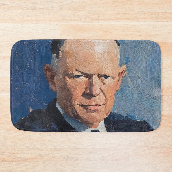 Item preview, Dwight D. Eisenhower | Post-impressionist painting style designed and sold by ComicsFactory.