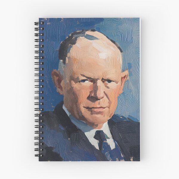Item preview, Dwight D. Eisenhower | Post-impressionist painting style designed and sold by ComicsFactory.