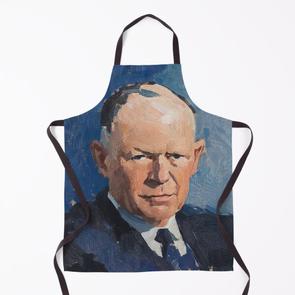 Item preview, Dwight D. Eisenhower | Post-impressionist painting style designed and sold by ComicsFactory.