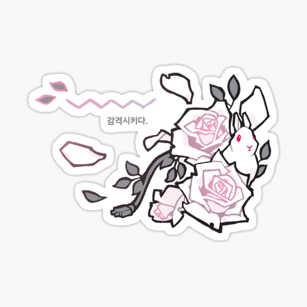 akaibara work station 1a Sticker