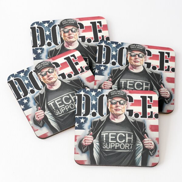 Item preview, DOGE Elon Musk designed and sold by Roy & Tiffany.