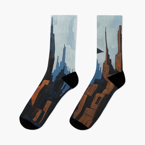 Item preview, Dystopian future | Post-impressionist painting style designed and sold by ComicsFactory.
