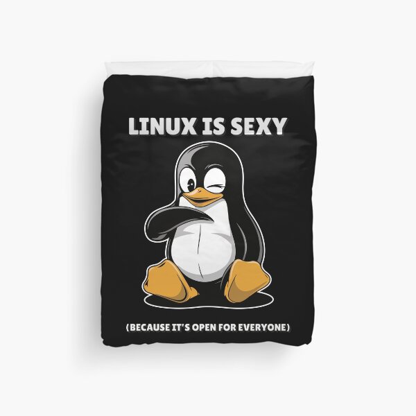 Artikelvorschau, Linux ist sexy (weil es für alle offen ist) entworfen und verkauft von TrippyOutfitter.