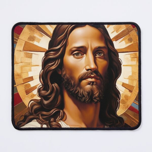 Item preview, Classic Portrait of Jesus – Divine Grace and Love designed and sold by Kingdom-Mindset.