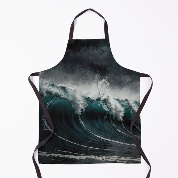 Item preview, A strong storm with big waves in the ocean.  designed and sold by digoarpi.