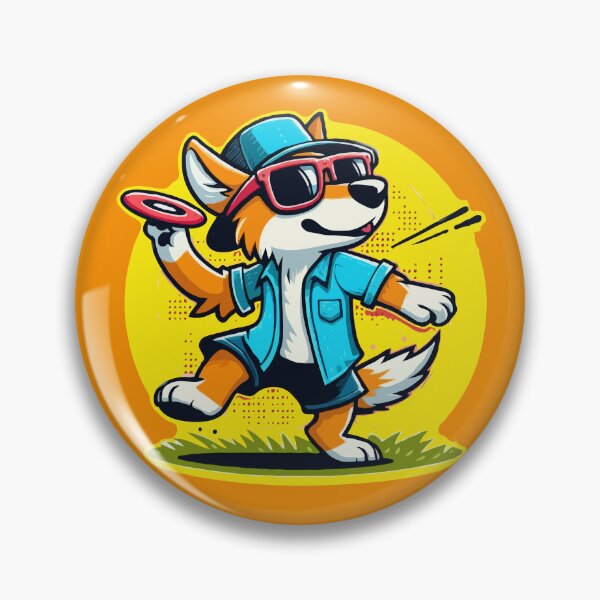 Item preview, Chilled Out Dog Playing Ultimate Frisbee designed and sold by McThingummy.