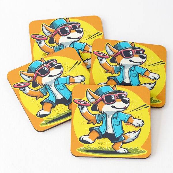 Item preview, Chilled Out Dog Playing Ultimate Frisbee designed and sold by McThingummy.