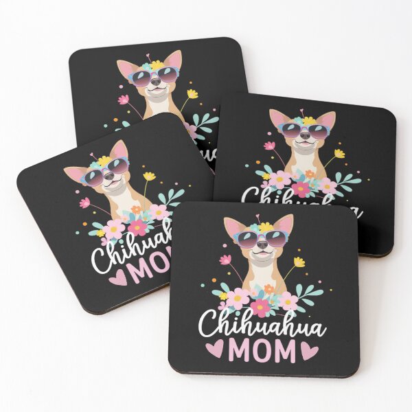 Item preview, Cute Chihuahua Mom Sunglasses Flower For Chihuahua Owner, Chihuahua lover, Chihuahua mother designed and sold by Dabbing Turtle Designs.