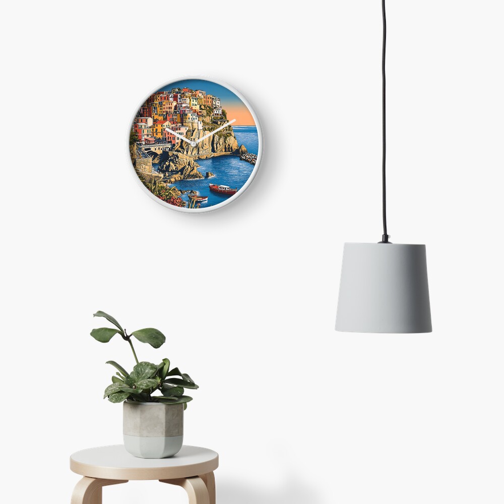 Item preview, Clock designed and sold by StrasserArt.