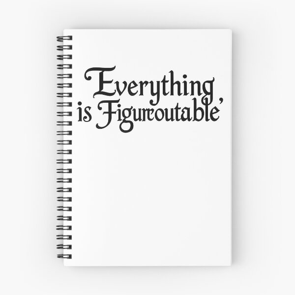 Item preview, Everything is Figureoutable designed and sold by aliraweb.