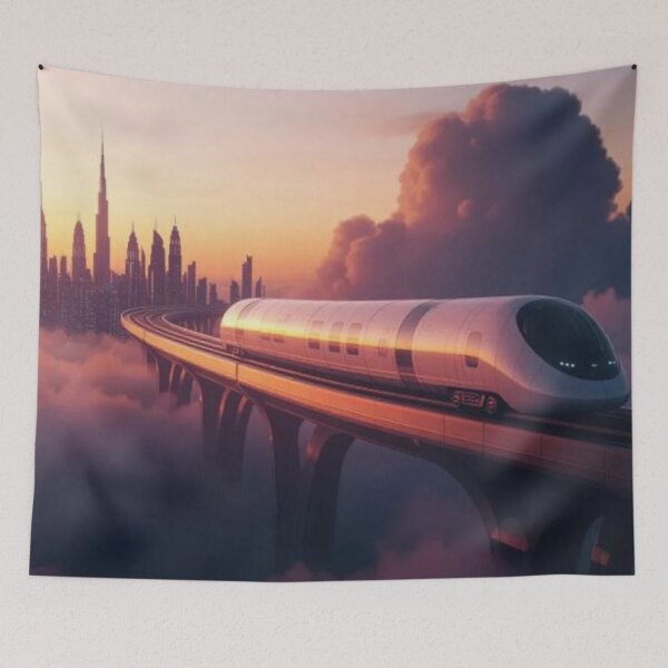 Item preview, Futuristic Levitating Train: A Vision of Tomorrow's Journey designed and sold by eXtraHumans.