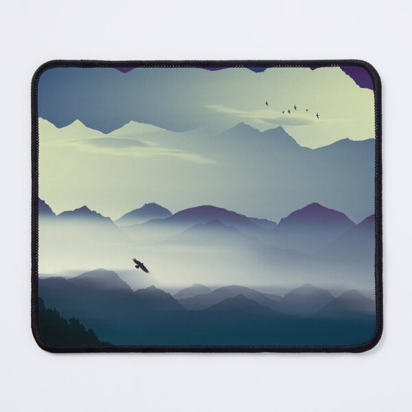 Item preview, Mountains - Abstract Photo Illustration designed and sold by Dyrk Wyst Redbubble Shop.