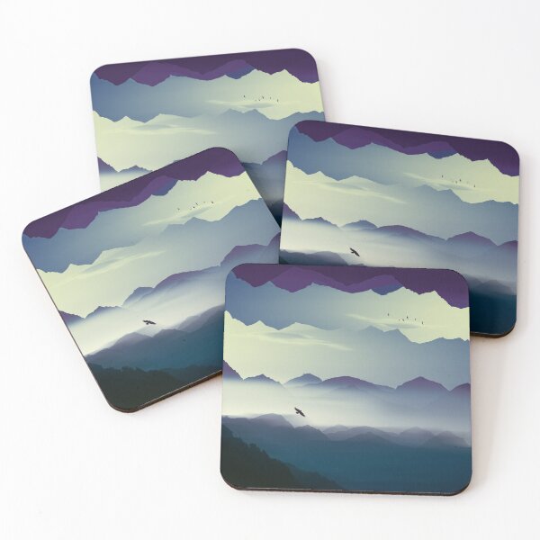 Item preview, Mountains - Abstract Photo Illustration designed and sold by Dyrk Wyst Redbubble Shop.