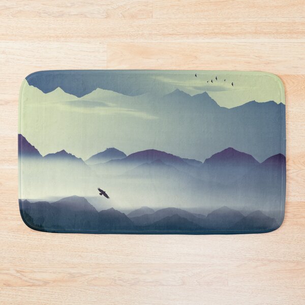 Item preview, Mountains - Abstract Photo Illustration designed and sold by Dyrk Wyst Redbubble Shop.