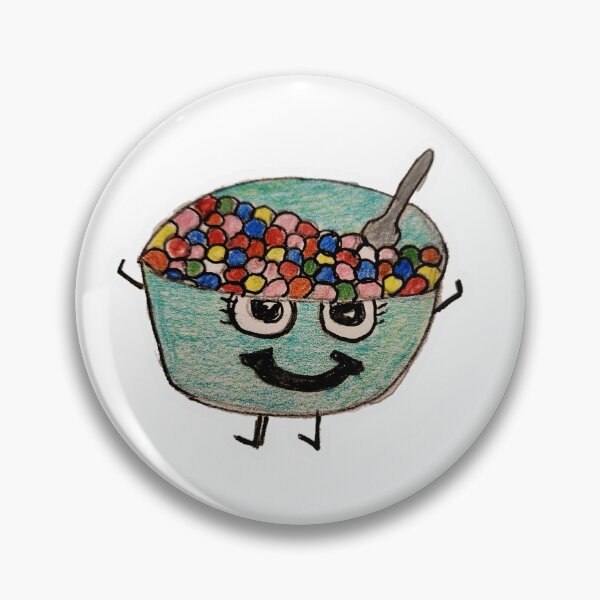 Item preview, Cereal bowl cartoon that I drew designed and sold by Raineylanes.