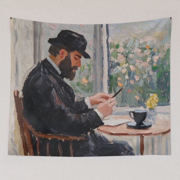 Item preview, Economist | Post-impressionist painting style designed and sold by ComicsFactory.
