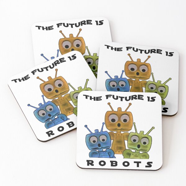Item preview, The Future ...  Robots ! designed and sold by michaelrodents.