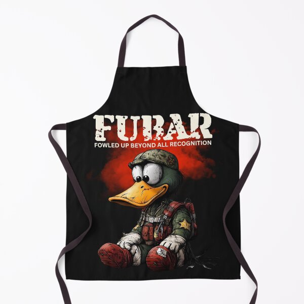 Item preview, Funny Military Army FUBAR SNAFU Duck designed and sold by MTJ-Mushrooms.