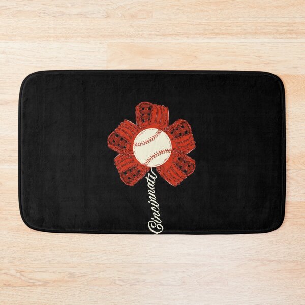 Item preview, Cincinnati Baseball Flower Vintage Sports Fan designed and sold by Dressed For  Duty.