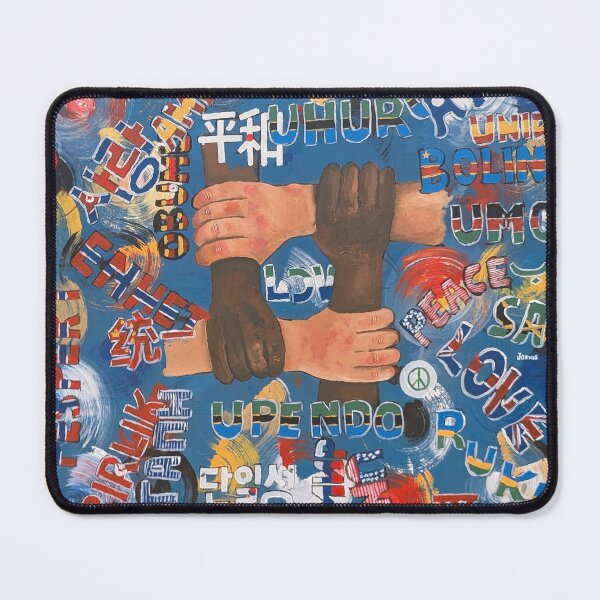 Item preview, Peace Love & Unity by Joz Jozvas designed and sold by RainMakerDesign.