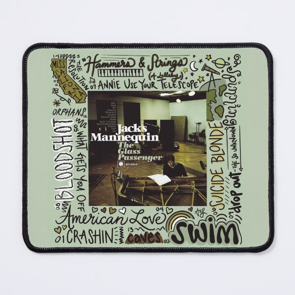 Item preview, The Glass Passenger Doodle designed and sold by AM Inspired.