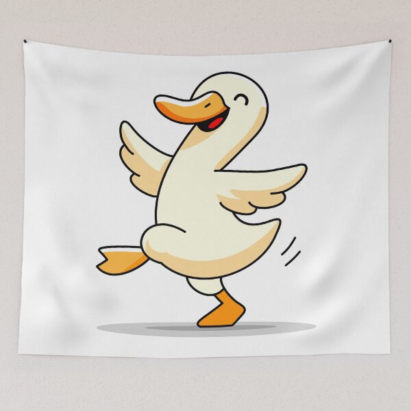 Item preview, Dancing Duck designed and sold by QuanntixArt.