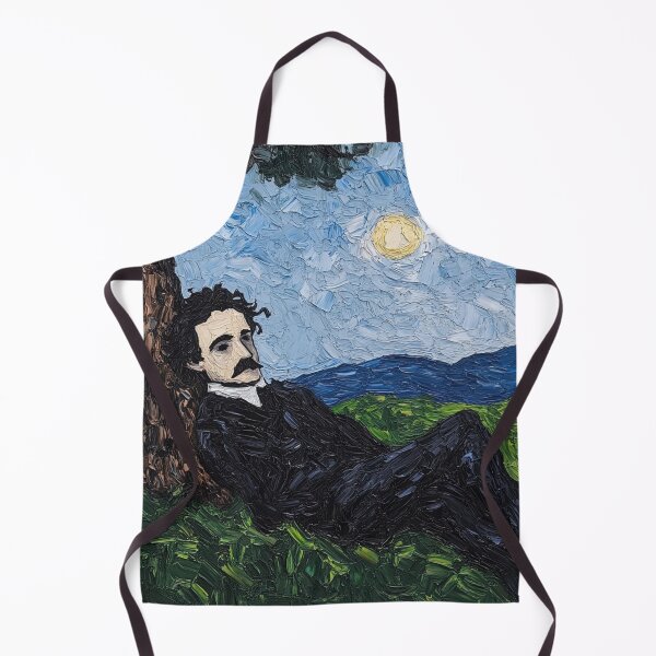 Item preview, Edgar Allan Poe | Post-impressionist painting style designed and sold by ComicsFactory.