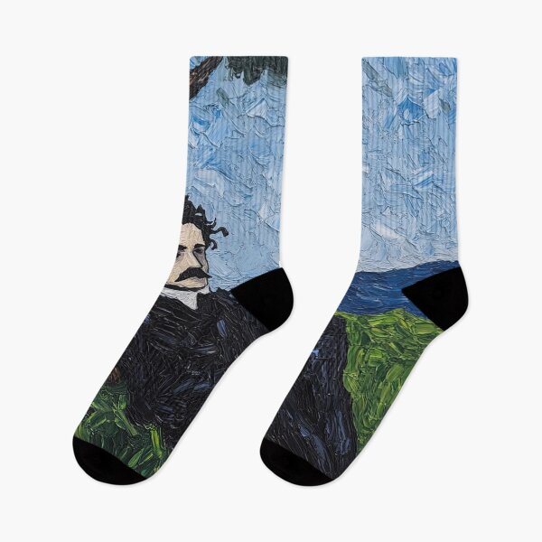 Item preview, Edgar Allan Poe | Post-impressionist painting style designed and sold by ComicsFactory.