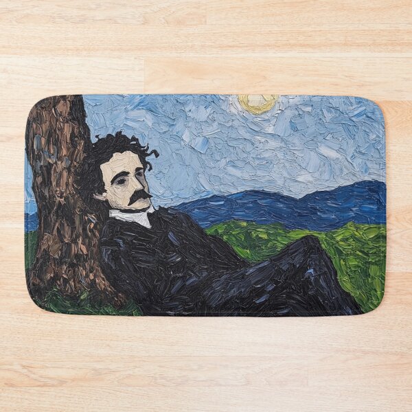 Item preview, Edgar Allan Poe | Post-impressionist painting style designed and sold by ComicsFactory.