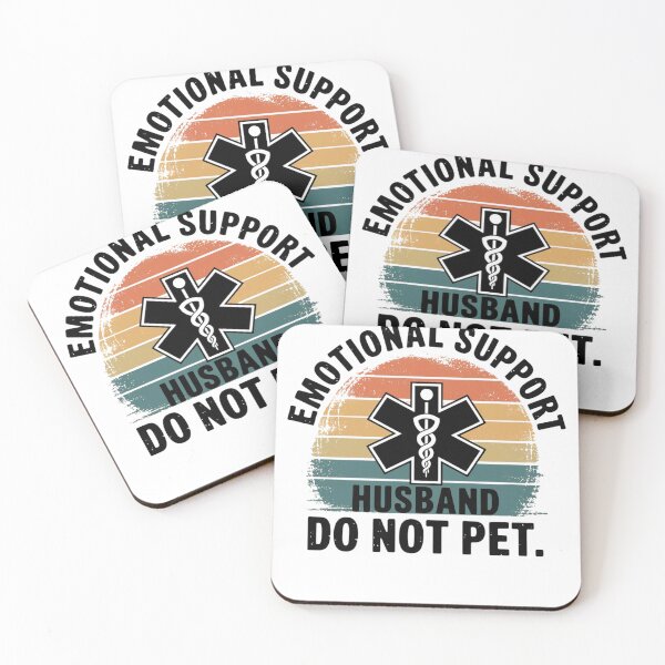 Item preview, Emotional Support Husband Do Not Pet . designed and sold by VibeTwist.