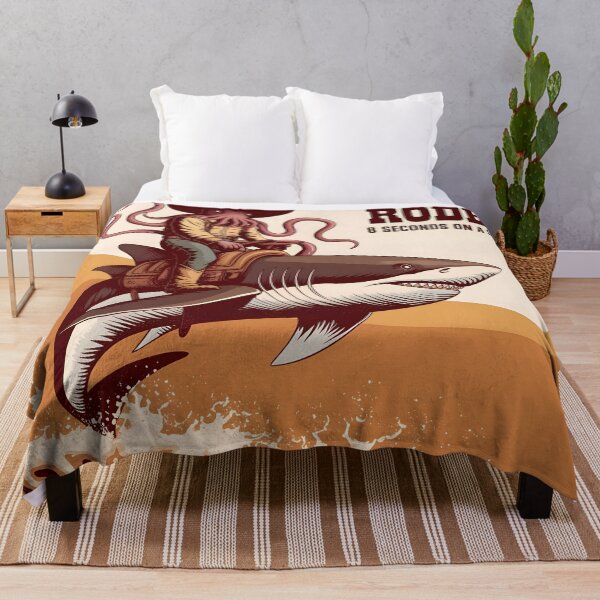 Item preview, Tentacle Rodeo: Cowboy Octopus Riding Shark T-Shirt - Quirky Ocean Adventure Humor designed and sold by AnnDesignStudio.