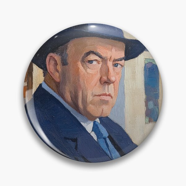 Item preview, Edgar Rice Burroughs | Post-impressionist painting style designed and sold by ComicsFactory.