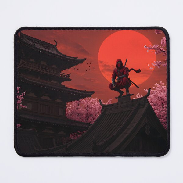 Item preview, The Crimson Shadow Shinobi designed and sold by Frog Level Treasures.