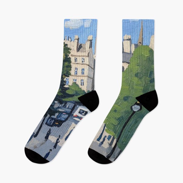 Item preview, Edinburgh | Post-impressionist painting style designed and sold by ComicsFactory.