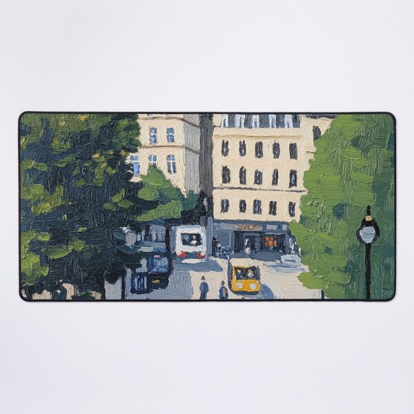 Item preview, Edinburgh | Post-impressionist painting style designed and sold by ComicsFactory.