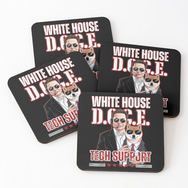 Item preview, Doge Elon Musk White House Tech support designed and sold by Roy & Tiffany.