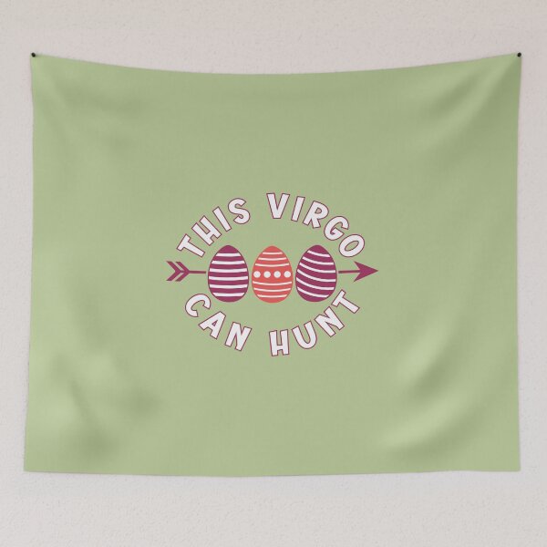 Item preview, This Virgo can hunt - Easter greetings for astrology lovers designed and sold by mariya-ivanova.