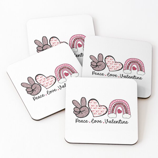 Item preview, Vintage Peace Love Valentine designed and sold by DIRTYSKETCHH.