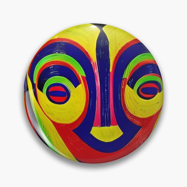 Item preview, Festive Tribal Mask: Explosion of Colors designed and sold by Memetitation.