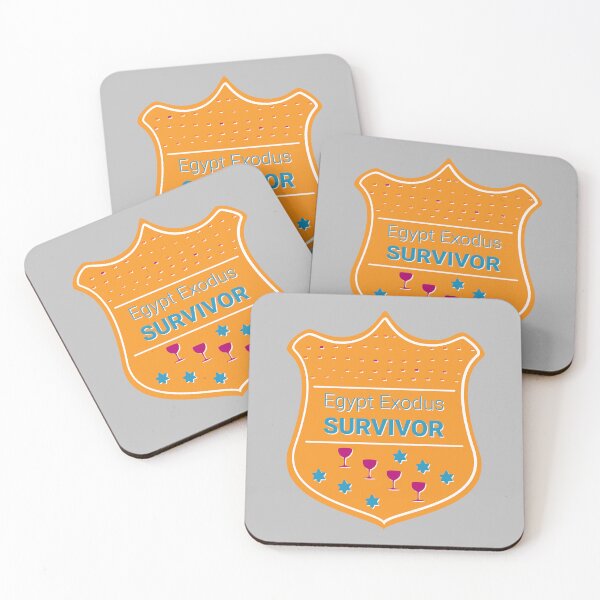 Item preview, Jewish gift - Passover Egypt Exodus Survivor Badge designed and sold by RealLifeMerchies.
