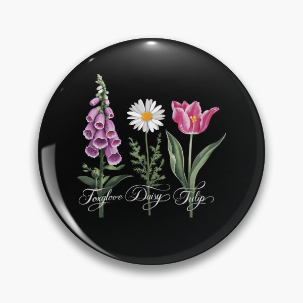 Item preview, Foxglove Daisy Tulip Floral Lover designed and sold by lidanmasi.