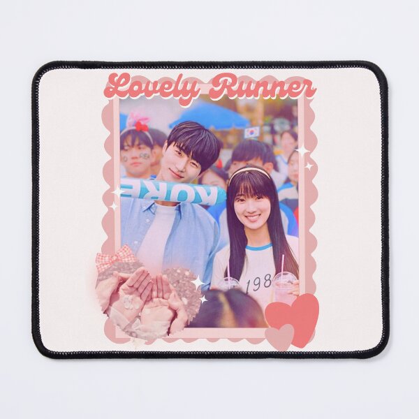 Item preview, Lovely Runner (2024) Korean Drama Actor Pink Collage Scrapbook Collage Cozy Y2K designed and sold by HELL0WBELLO.